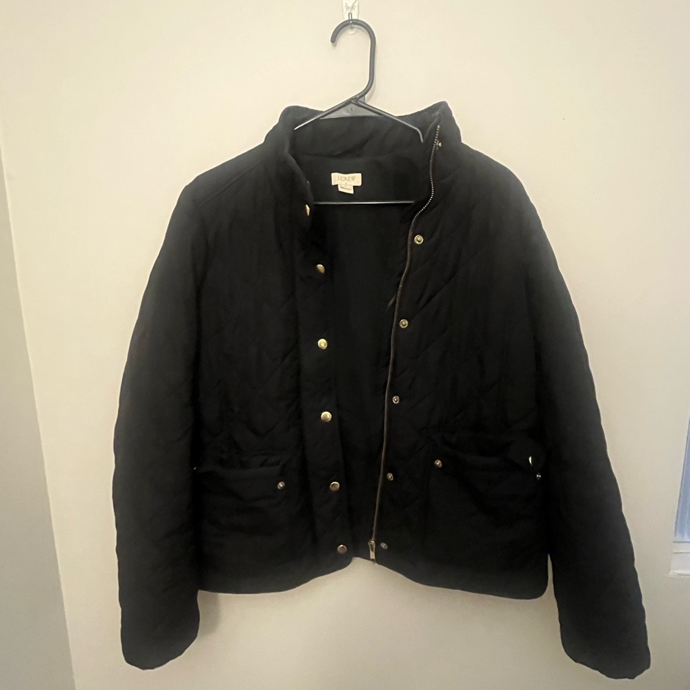 J. Crew quilted jacket